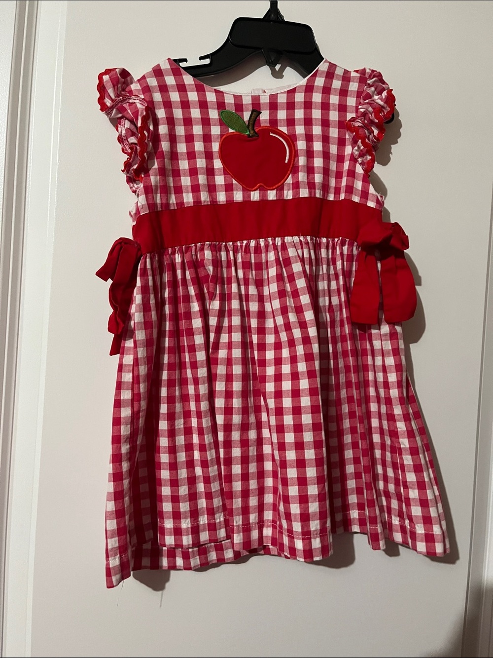Cactus Pink and White Gingham Toddler Shirt